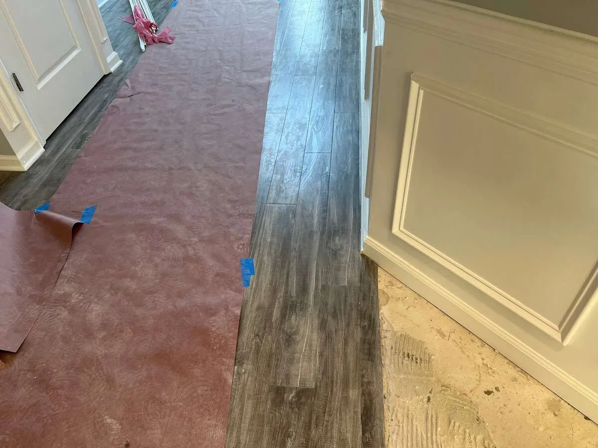 Completed marble shower restoration in Catonsville